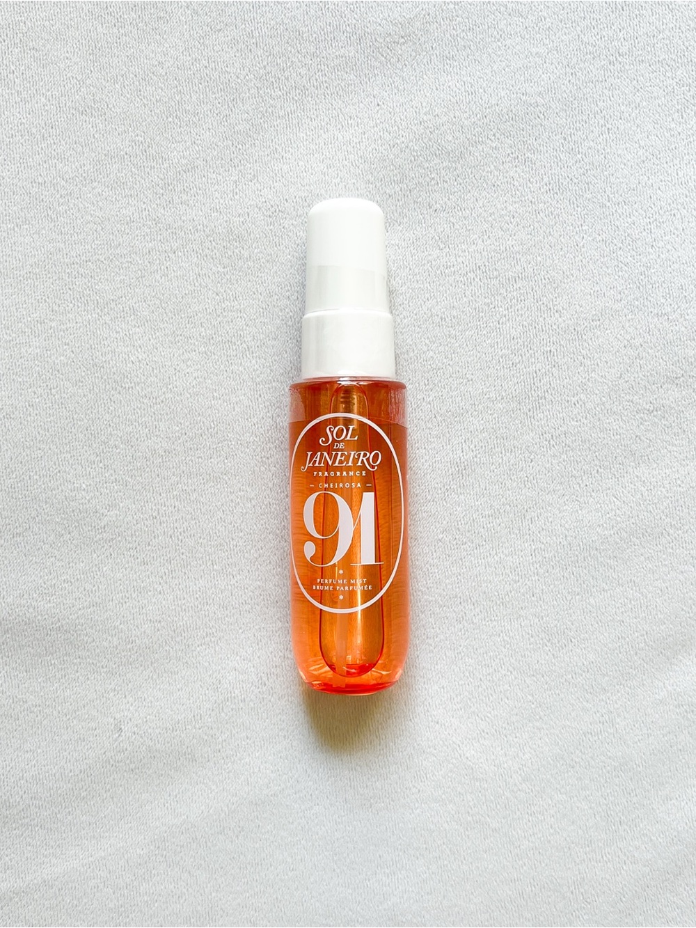 Sol de Janeiro 91 Fragrance Mist in Orange with White Cap